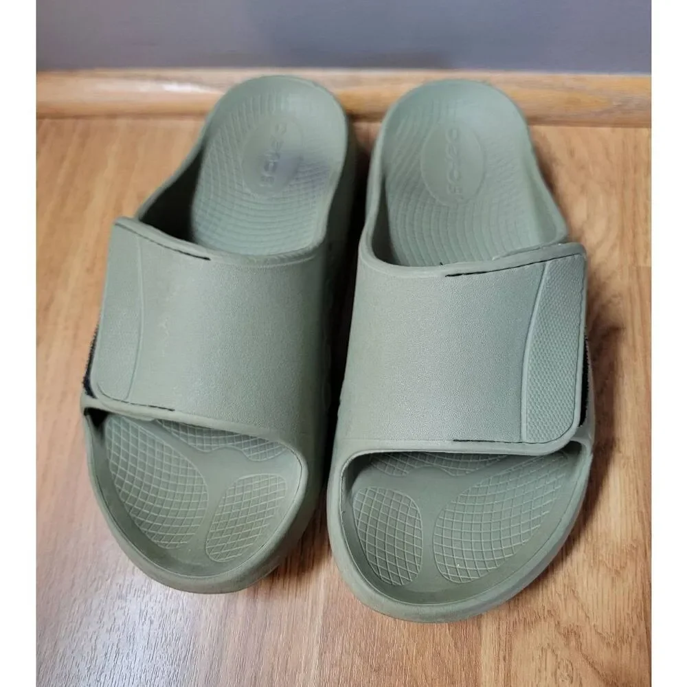 OOFOS OOahh Sport Flex Slide Sandal M6/W8
